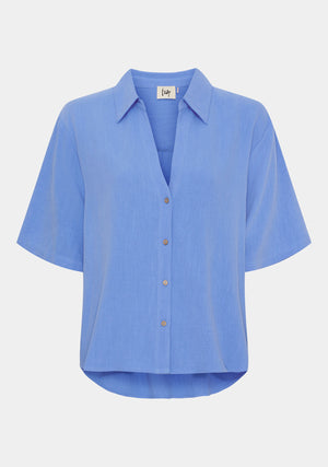 I SAY Pearl s/s Shirt Shirts 645 Skyblue