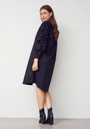 I SAY Sigga Deco Dress Dresses 900 Black