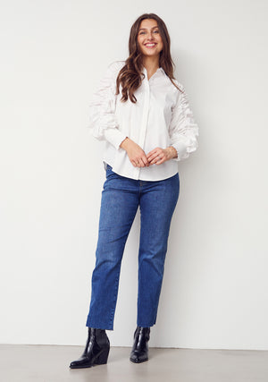 I SAY Sigga Deco Shirt Shirts 100 White