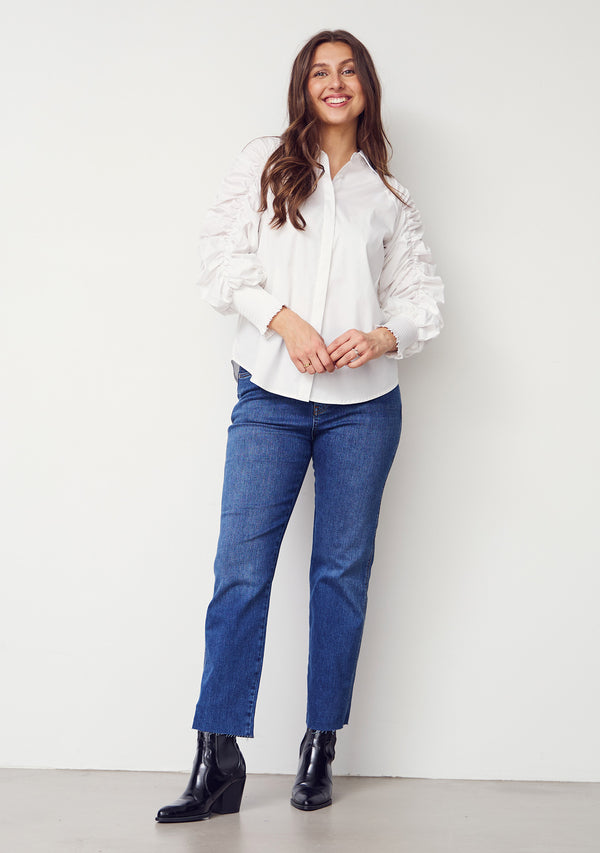 I SAY Sigga Deco Shirt Shirts 100 White