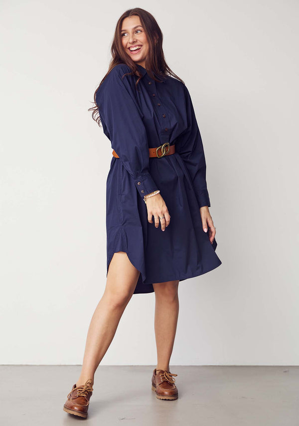 I SAY Sigga Dress Dresses 640 Navy