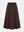 I SAY Sigga Long Skirt Skirts 356 Dark brown