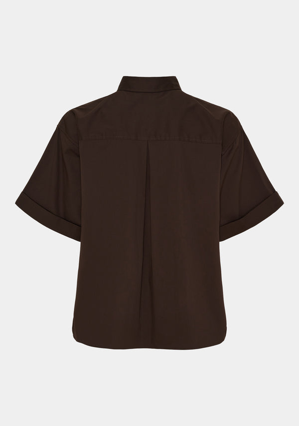 I SAY Sigga Pocket Shirt Shirts 356 Dark brown