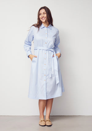 I SAY Sigga Shirt Dress Dresses 619 Light Blue