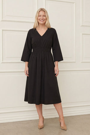 I SAY Sigga Sleeve Dress Dresses 900 Black