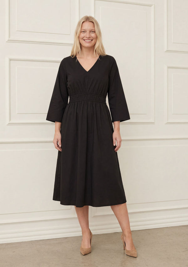 I SAY Sigga Sleeve Dress Dresses 900 Black