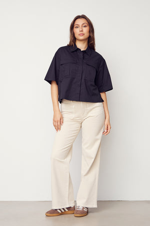 I SAY Sigga s/s Shirt Shirts 900 Black