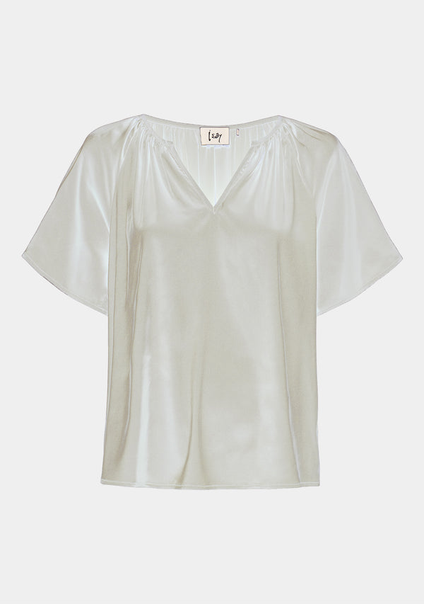 I SAY Steff s/s Blouse Blouses 112 Sand