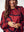 I SAY Tanna Printed Blouse Blouses M97 Black On Red