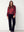 I SAY Tanna Printed Blouse Blouses M97 Black On Red