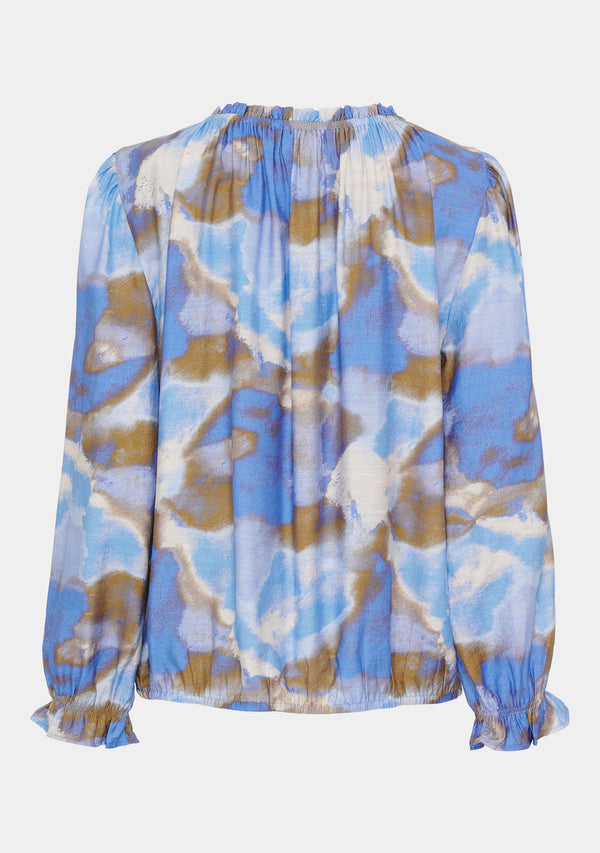 I SAY Tanna Printed Blouse Blouses N12 Spring Fresh