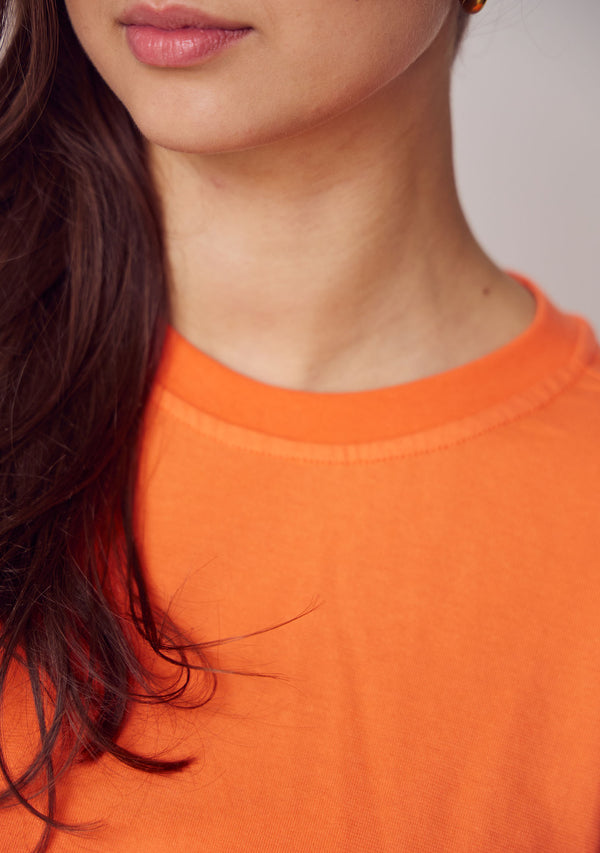 I SAY Tinni Basic T-Shirt T-Shirts 245 Warm Orange