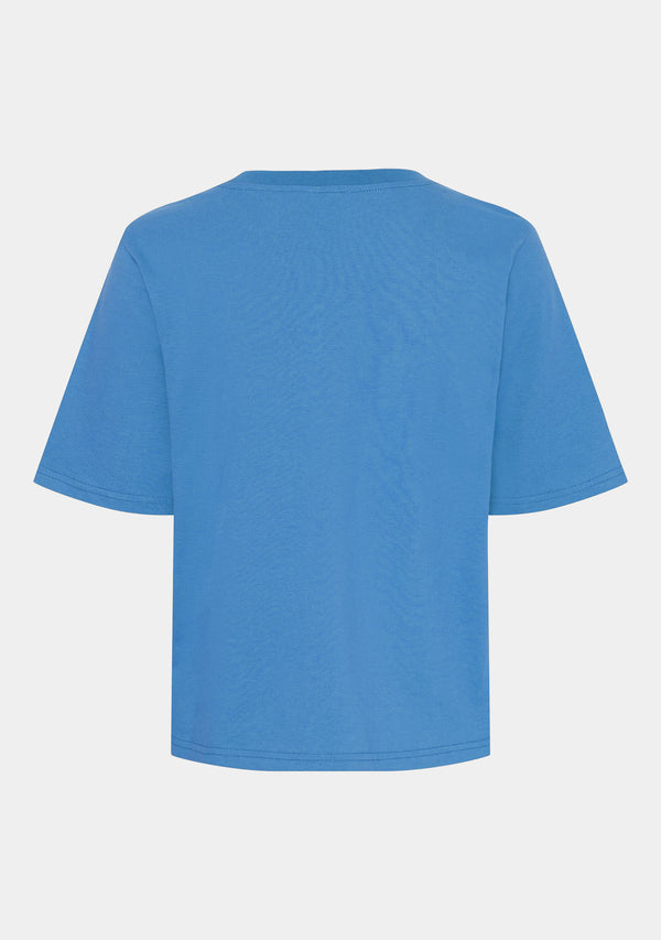 I SAY Tinni Basic T-Shirt T-Shirts 608 Spring Blue