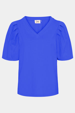 I SAY Tinni V-Neck T-Shirt Basics 636 Jeans blue