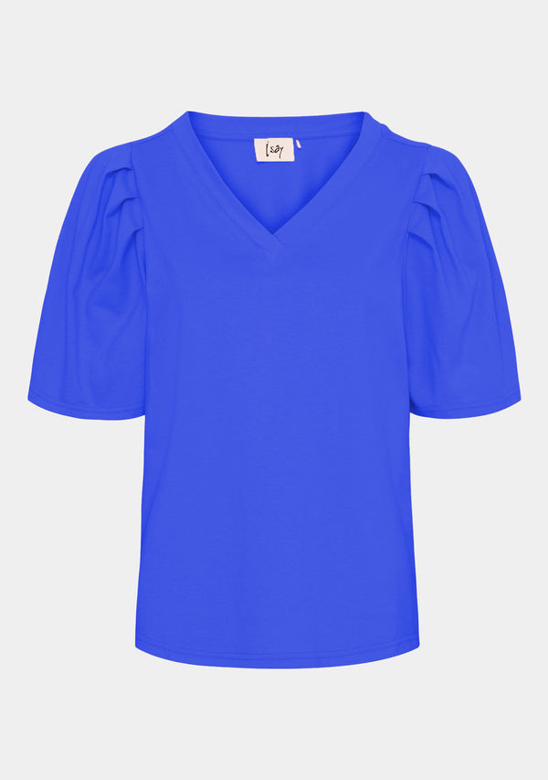 I SAY Tinni V-Neck T-Shirt T-Shirts 636 Jeans blue