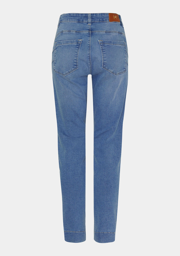 I SAY Verona Basic Jeans Pants 622 Bright Blue Denim