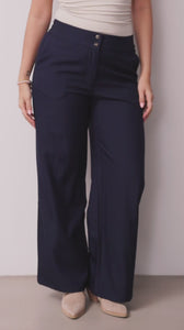 I SAY Liona Pant Pants 640 Navy