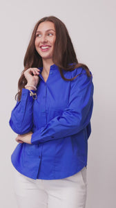 I SAY Sigga l/s Shirt Shirts 636 Jeans blue