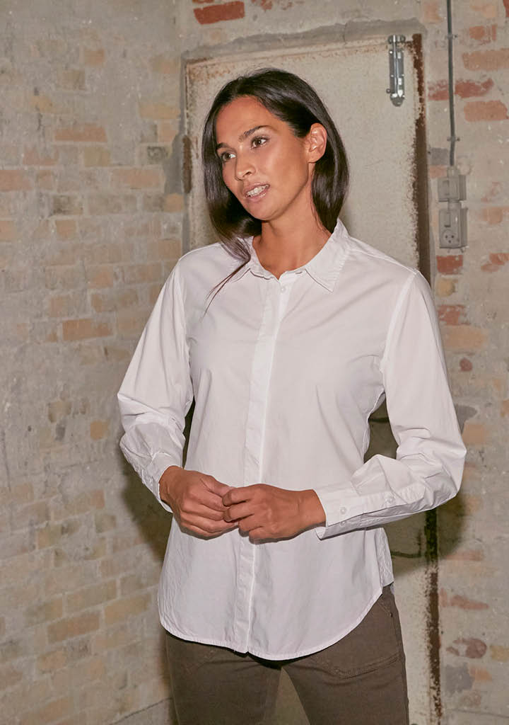 I SAY Bellis Classic Shirt Shirts 100 White