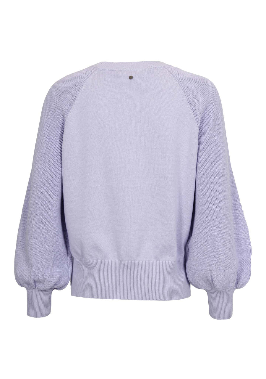 I SAY Bozena Pullover Knitwear 518 Purple