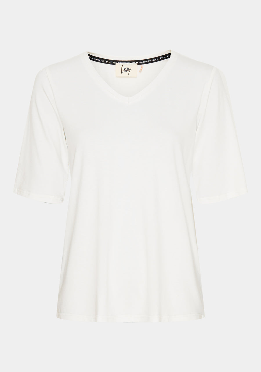 I SAY Louis s/s T-Shirt T-Shirts 101 Broken White