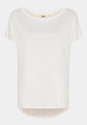 I SAY Nugga Viscose T-Shirt T-Shirts 101 Broken White