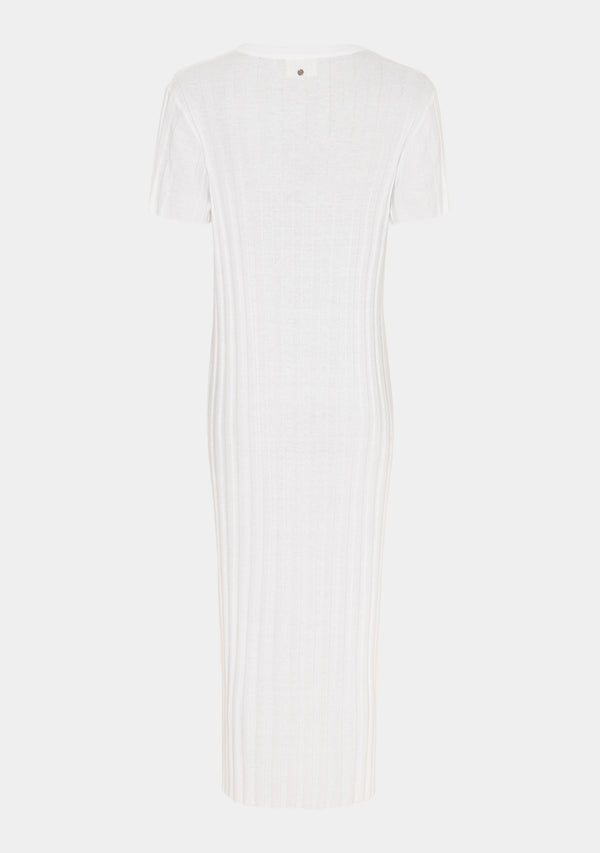 I SAY Vivian Knit Dress Dresses 101 Broken White